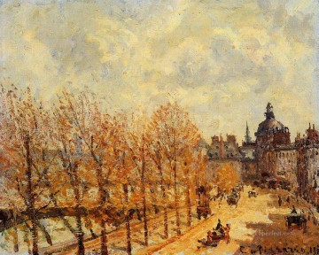 カミーユ・ピサロ Painting - 朝の晴れた天気のマラケ岸壁 1903年 カミーユ・ピサロ